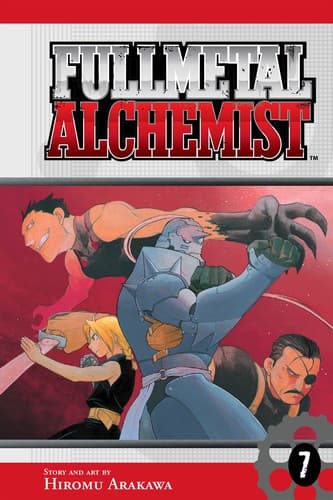 Portada de Fullmetal Alchemist 7