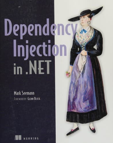 Portada de Dependency injection in .NET