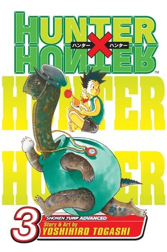 Portada de Hunter × Hunter, Volume 3