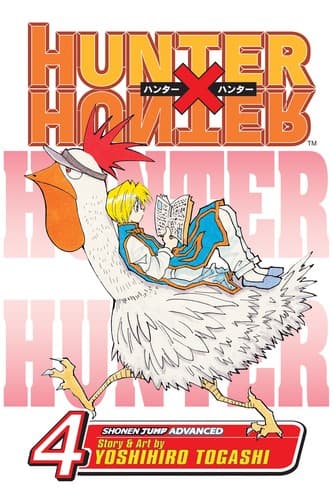 Portada de Hunter × Hunter, Volume 4