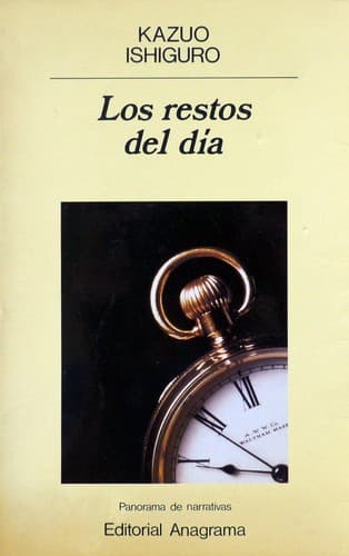 Portada de Los restos del día