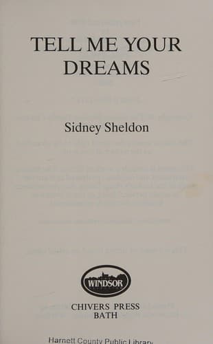 Portada de Tell me your dreams