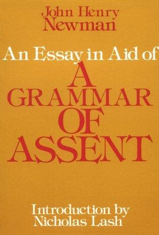 Portada de An Essay in Aid of a Grammar Of Assent