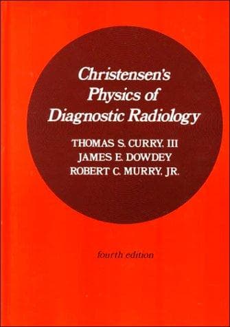 Portada de Christensen's physics of diagnostic radiology.