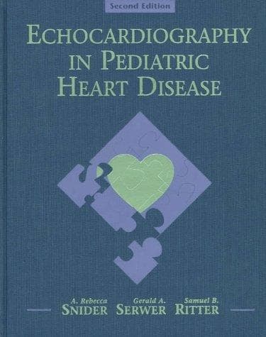 Portada de Echocardiography in pediatric heart disease