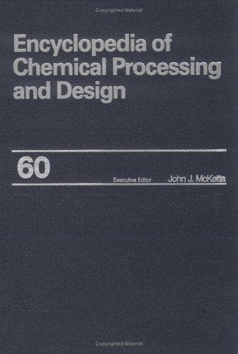 Portada de Encyclopedia of Chemical Processing and Design