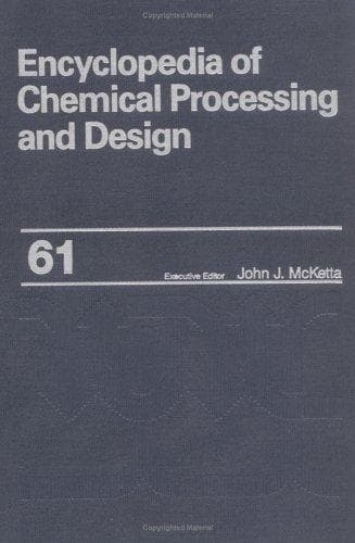 Portada de Encyclopedia of Chemical Processing and Design