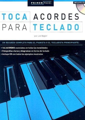 Portada de Primer Paso: Toca Acordes para Teclado (Step One: Keyboard Chords (Spanish) (Primer Paso / First Step)