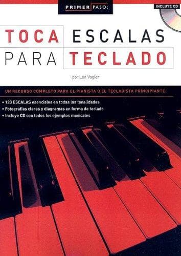 Portada de Primer Paso: Toca Escalas para Teclado (Step One: Keyboard Scales (Spanish) (Primer Paso / First Step)