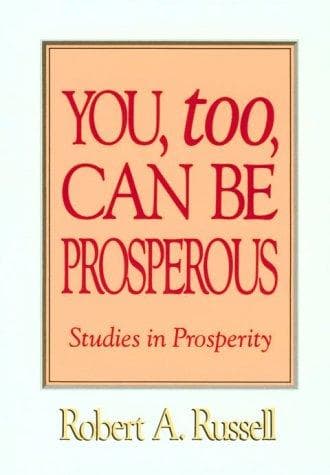 Portada de You Too Can Be Prosperous