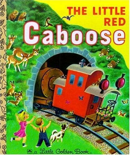 Portada de The Little Red Caboose (Little Golden Book)