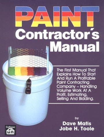 Portada de Paint contractor's manual