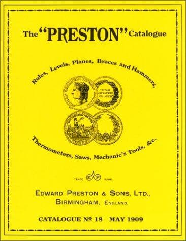 Portada de The "Preston" Catalogue