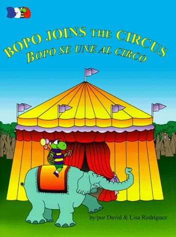 Portada de Bopo Joins the Circus / Bopo se une al circo