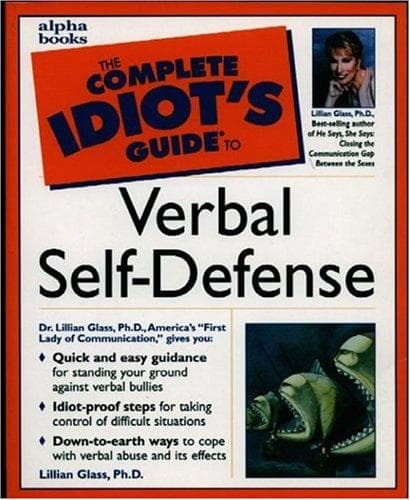 Portada de The Complete Idiot's Guide to Verbal Self-Defense