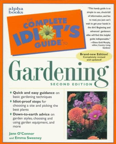 Portada de The complete idiot's guide to gardening