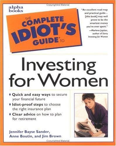Portada de The Complete Idiot's Guide to Investing for Women