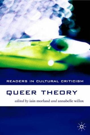Portada de Queer Theory (Readers in Cultural Criticism)