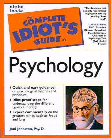 Portada de The complete idiot's guide to psychology