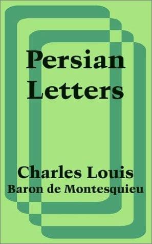 Portada de Persian Letters