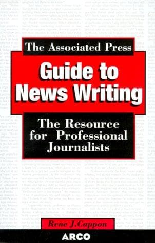 Portada de The Associated Press guide to news writing