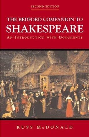 Portada de The Bedford companion to Shakespeare