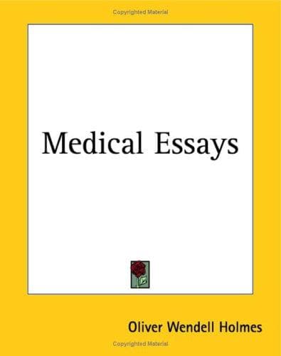 Portada de Medical Essays