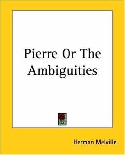 Portada de Pierre Or The Ambiguities