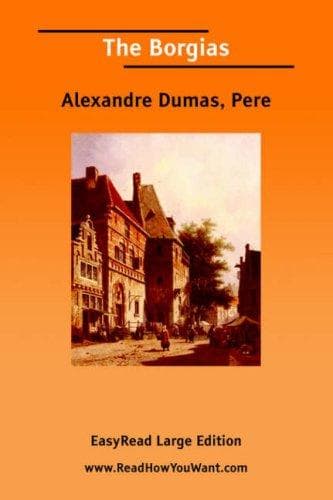 Portada de The Borgias [EasyRead Large Edition]