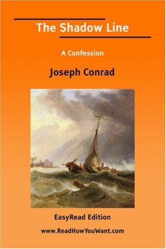 Portada de The Shadow Line A Confession [EasyRead Edition]