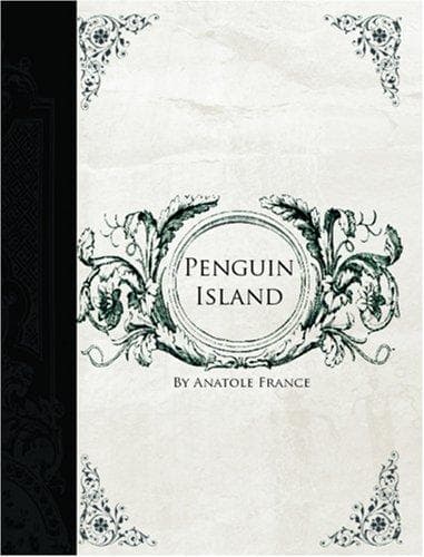 Portada de Penguin Island (Large Print Edition)