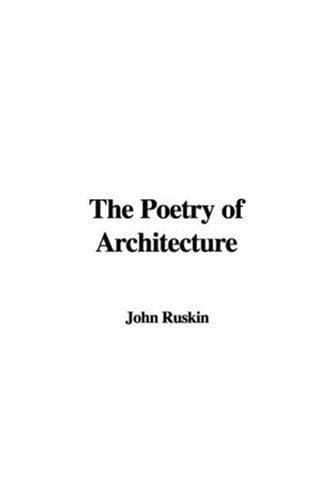 Portada de The Poetry of Architecture