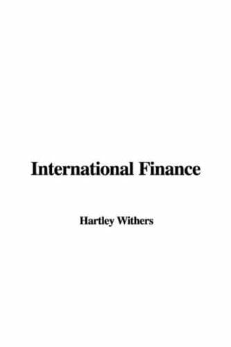 Portada de International Finance