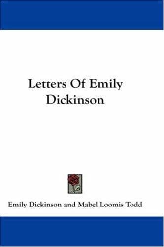 Portada de Letters Of Emily Dickinson