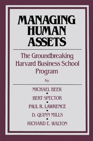 Portada de Managing human assets
