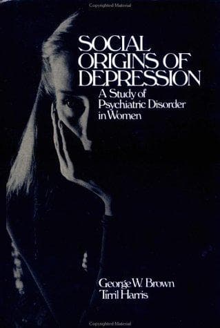 Portada de Social origins of depression