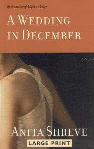 Portada de A Wedding In December (Large Print)