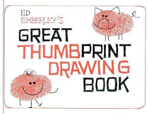 Portada de Ed Emberley's Great thumbprint drawing book.