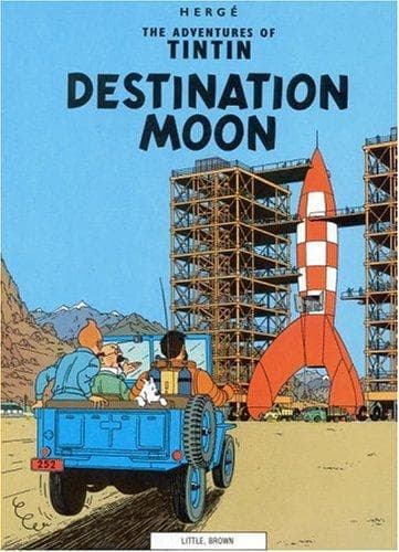 Portada de Destination Moon (The Adventures of Tintin)