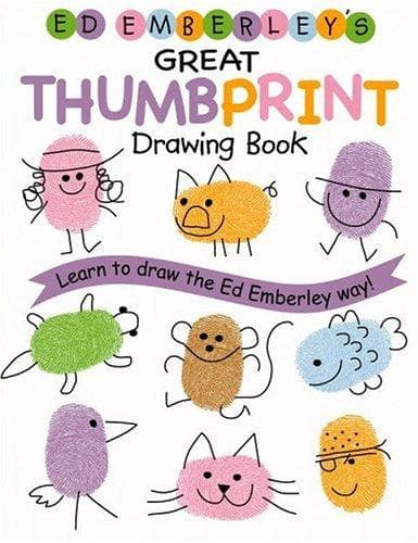 Portada de Ed Emberley's Great Thumbprint Drawing Book