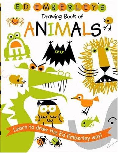 Portada de Ed Emberley's Drawing Book of Animals (Ed Emberley Drawing Books)
