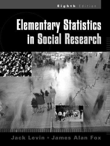 Portada de Elementary statistics in social research