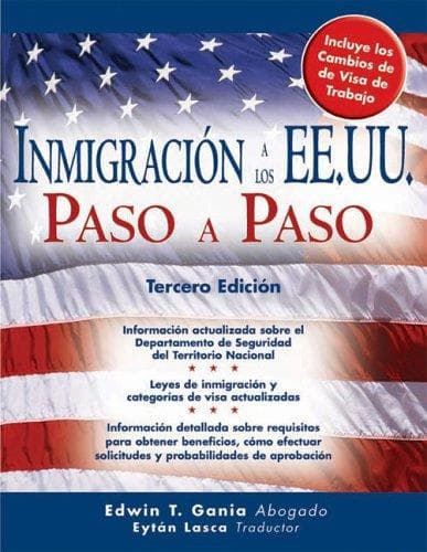 Portada de Inmigracion a los EE.UU. Paso a Paso, 3E