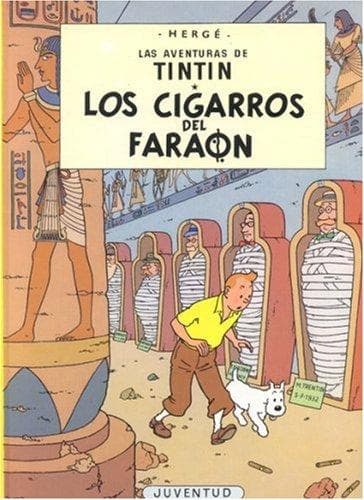Portada de Tintin: Los cigarros del faraon: Tintin