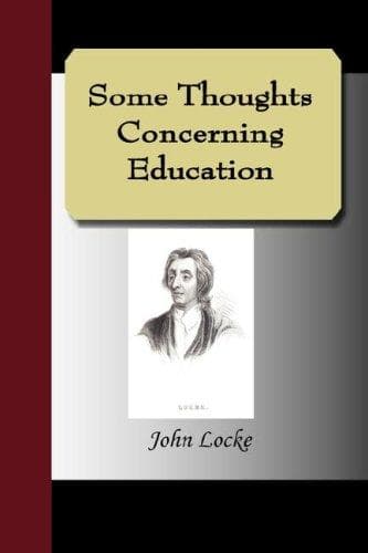 Portada de Some Thoughts Concerning Education