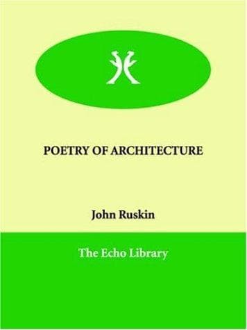 Portada de Poetry of Architecture