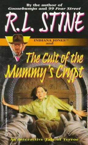 Portada de Indiana Jones and the Cult of the Mummy's Crypt (Find Your Fate Adventure Series: No. 7)