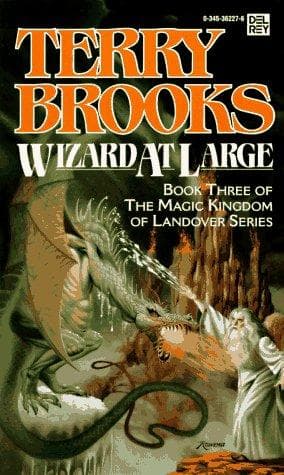Portada de Wizard at Large (Magic Kingdom of Landover, Book 3)