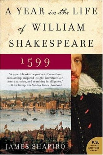 Portada de A Year in the Life of William Shakespeare