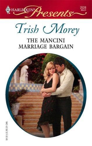 Portada de The Mancini Marriage Bargain (Harlequin Presents)